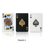 First Dot Playing Card Blue Jet Flame Cigarette Lighter