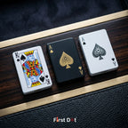 First Dot Playing Card Blue Jet Flame Cigarette Lighter