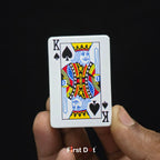 First Dot Playing Card Blue Jet Flame Cigarette Lighter