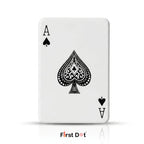 First Dot Playing Card Blue Jet Flame Cigarette Lighter