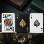 First Dot Playing Card Blue Jet Flame Cigarette Lighter