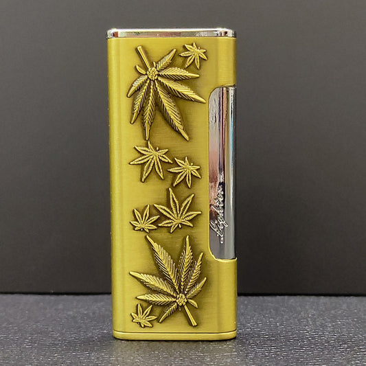 Leaf Jet Flame Premium Refillable Cigarette Lighter – Perfect for Gifting | First Dot