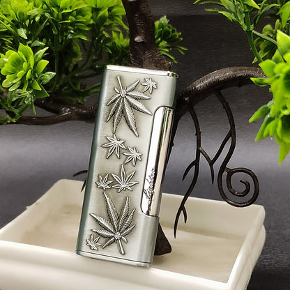Leaf Jet Flame Premium Refillable Cigarette Lighter – Perfect for Gifting | First Dot