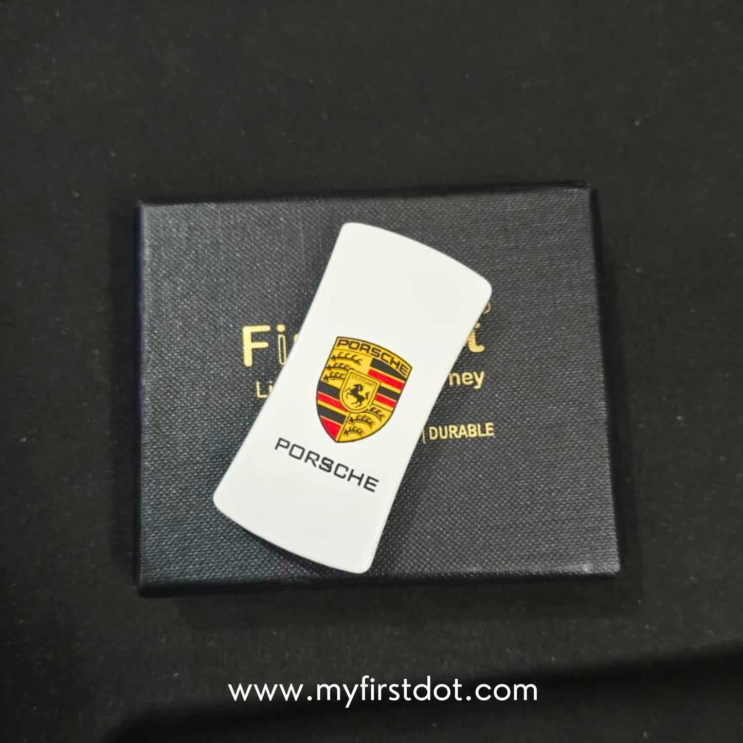 Porsche Red Red Jet Flame Lighter | Windproof Cigarette Lighter