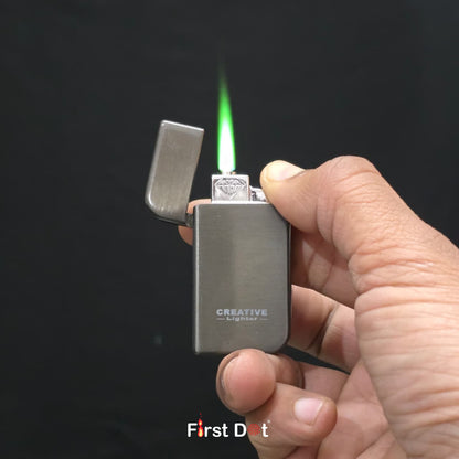 Jet Flame Gas Lighter | Wind-Resistant Metal body