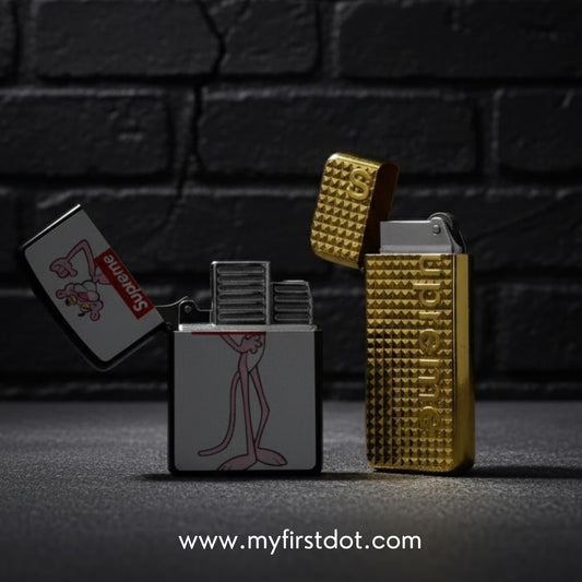 Premium Gas Lighter Trendy Combo (Set of 2)