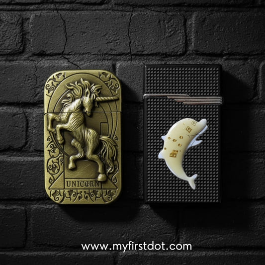 Premium Gas Lighter Trendy Combo (Set of 2)