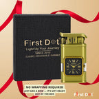 Premium Transparent Clock Lighter – Lighter for Men Beige
