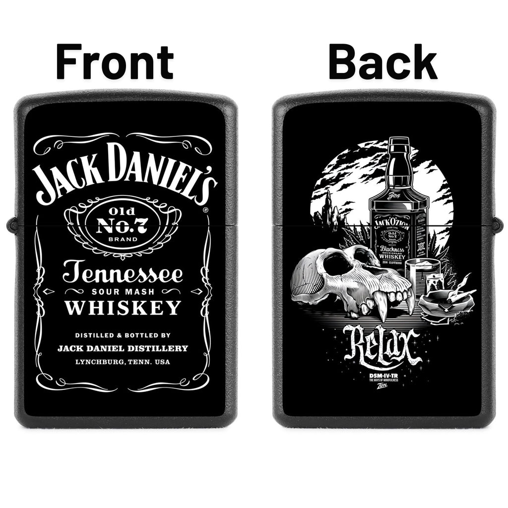 Jack Daniel’s Signature Classic Lighter | Windproof Cigarette Lighter