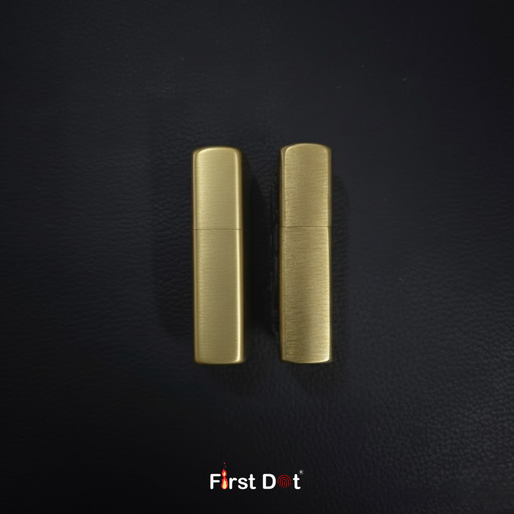Combo of 2 Embossed Metal Cigarette Lighters + Free 50ml Fuel