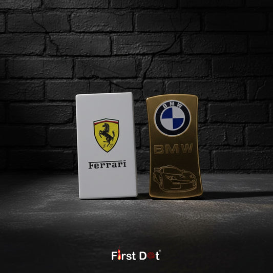 (Pack of 2) Windproof Jet Flame Refillable Gas Lighter