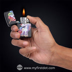 First Dot Anime Cute Rainbow Unicorn Windproof Cigarette Lighter