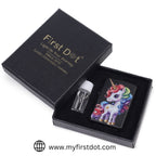 First Dot Anime Cute Rainbow Unicorn Windproof Cigarette Lighter
