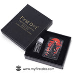 First Dot Samurai Red Sun Windproof Cigarette Lighter