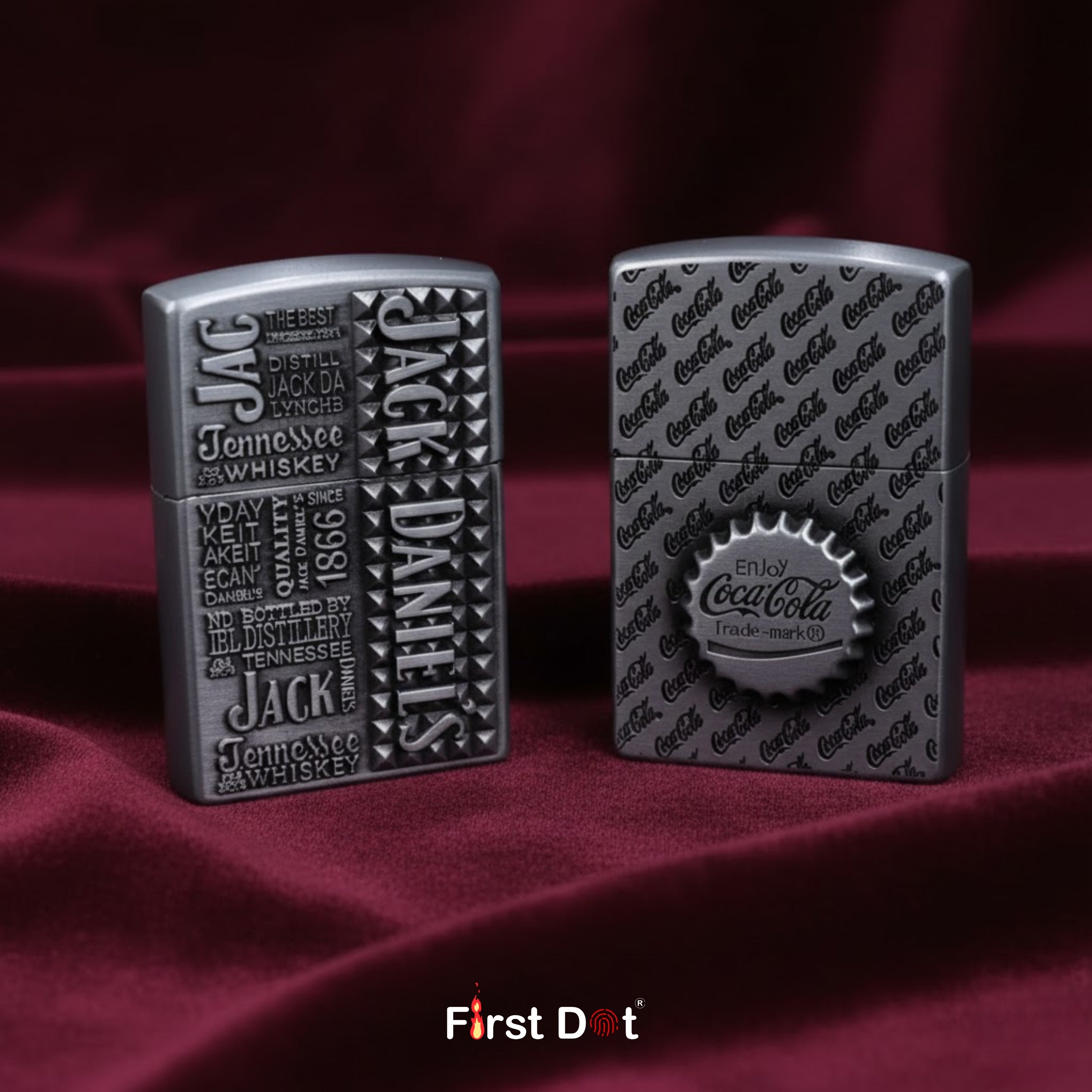 (Pack of 2) Classic Gas Lighter for Daily Use