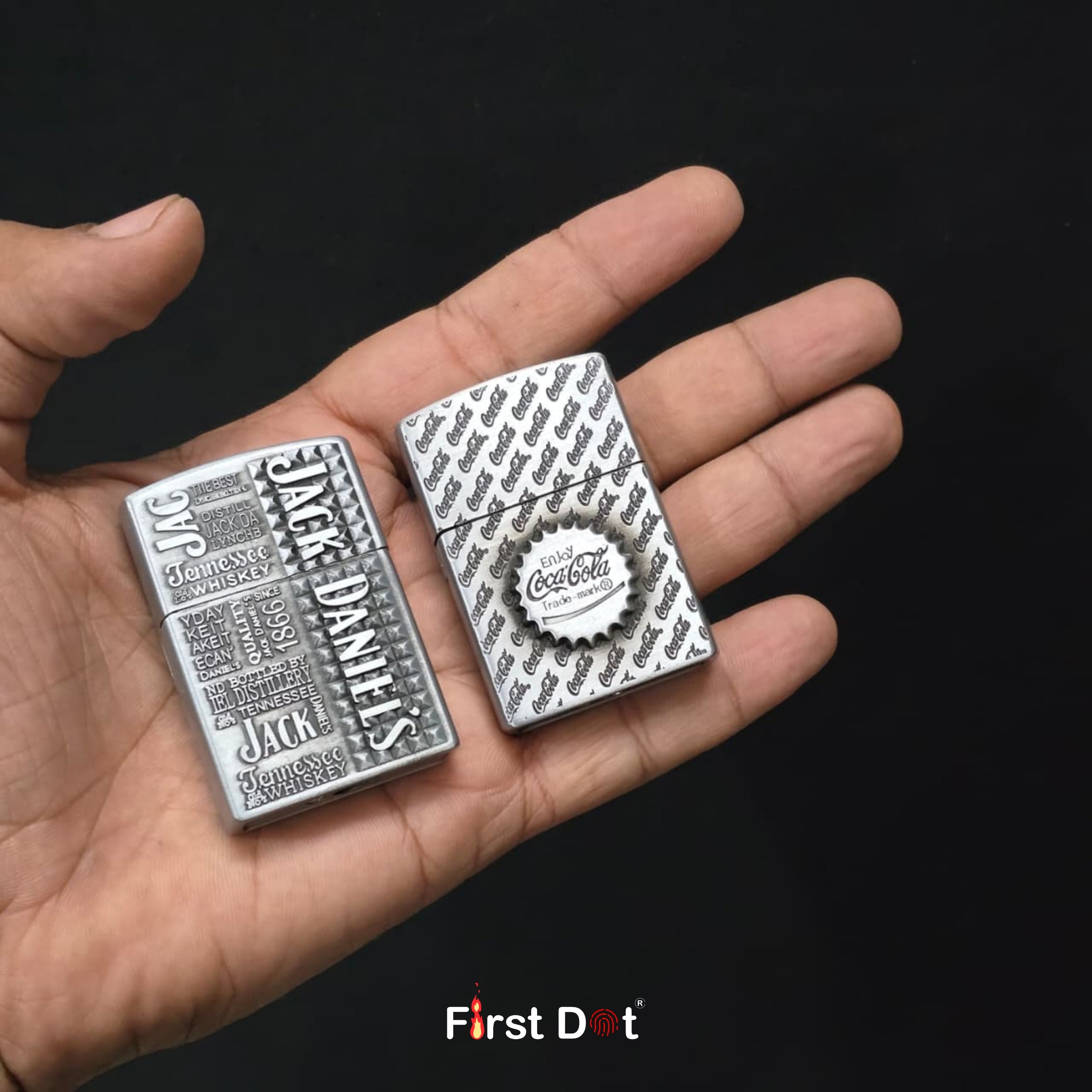 (Pack of 2) Classic Gas Lighter for Daily Use