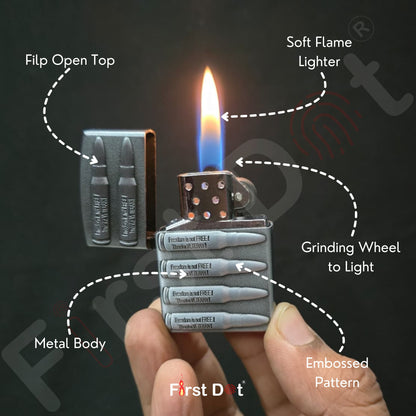 Classic Refillable Gas Lighter (Pack of 2)