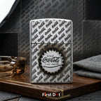 Retro Cap Engraved Cigarette Lighter