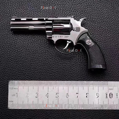 Classic Revolver Gun Torch Lighter – Windproof Jet Flame