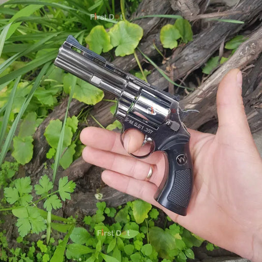 Revolver Gun Torch Lighter – Windproof Jet Flame Pocket Lighter | First Dot