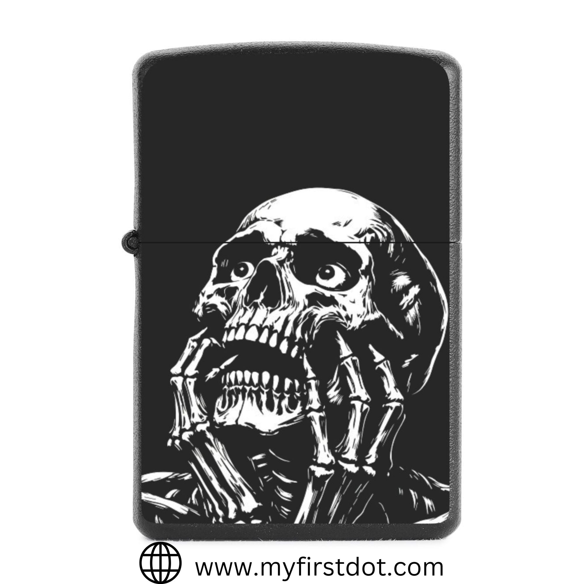 Scary Skull Lighter Windproof Cigarette Lighter for Men