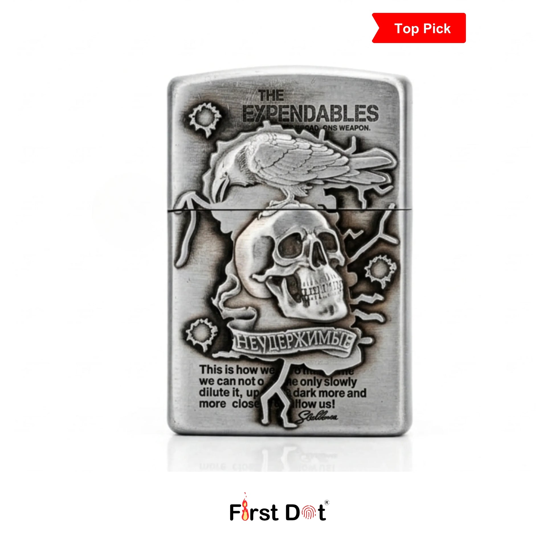 skull cigarette case with lighter Engraved – Rebel Edition Flip clamshell style case New Colorful Day of the