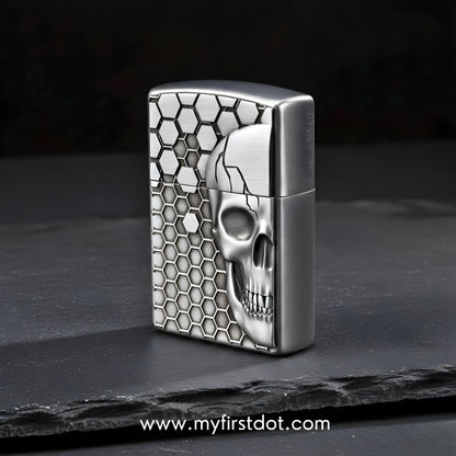 Skull Skeleton Classic Lighter | Windproof Cigarette Lighter 