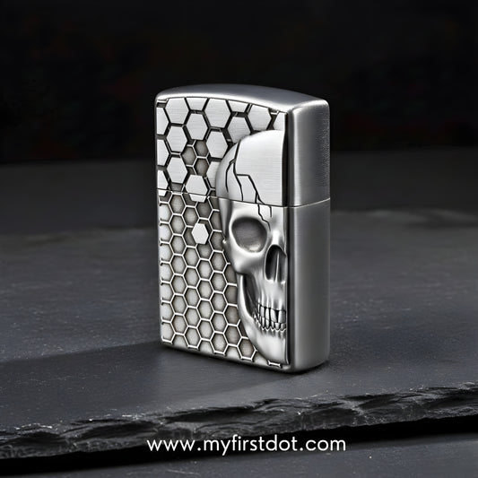 Skull Skeleton Classic Lighter | Windproof Cigarette Lighter 