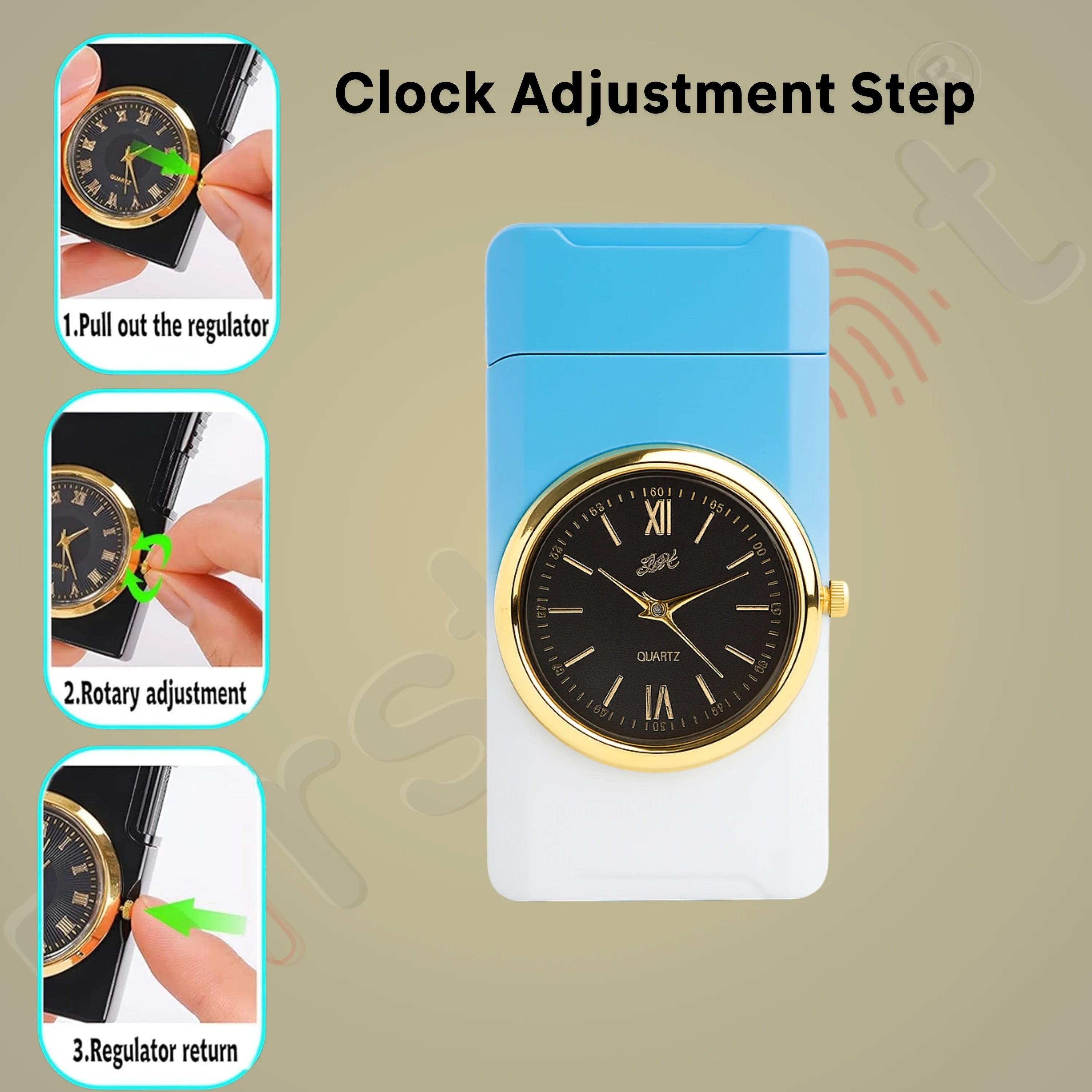 Fusion Luxury Watch Lighter for Men - Blue