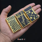 Sliding Flip Top Lighter – Side Roller Cigarette Lighter
