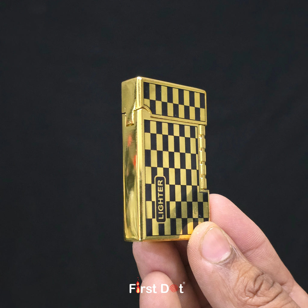 Sliding Flip Top Lighter – Side Roller Cigarette Lighter