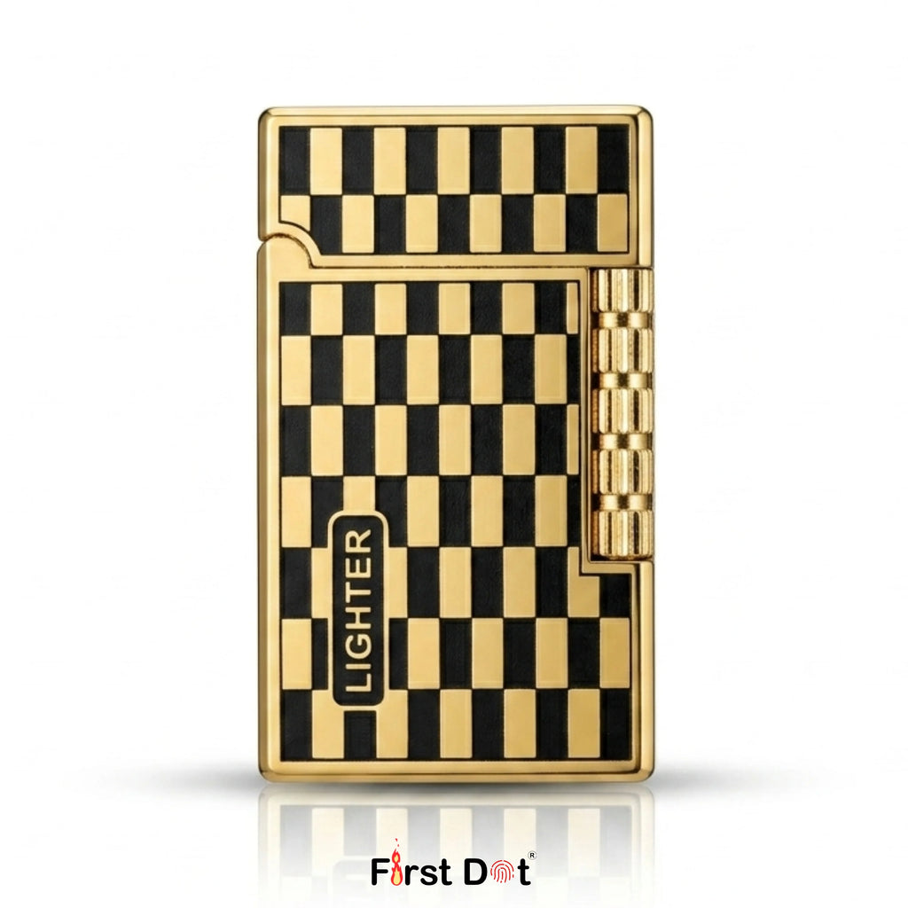 Sliding Flip Top Lighter – Side Roller Cigarette Lighter