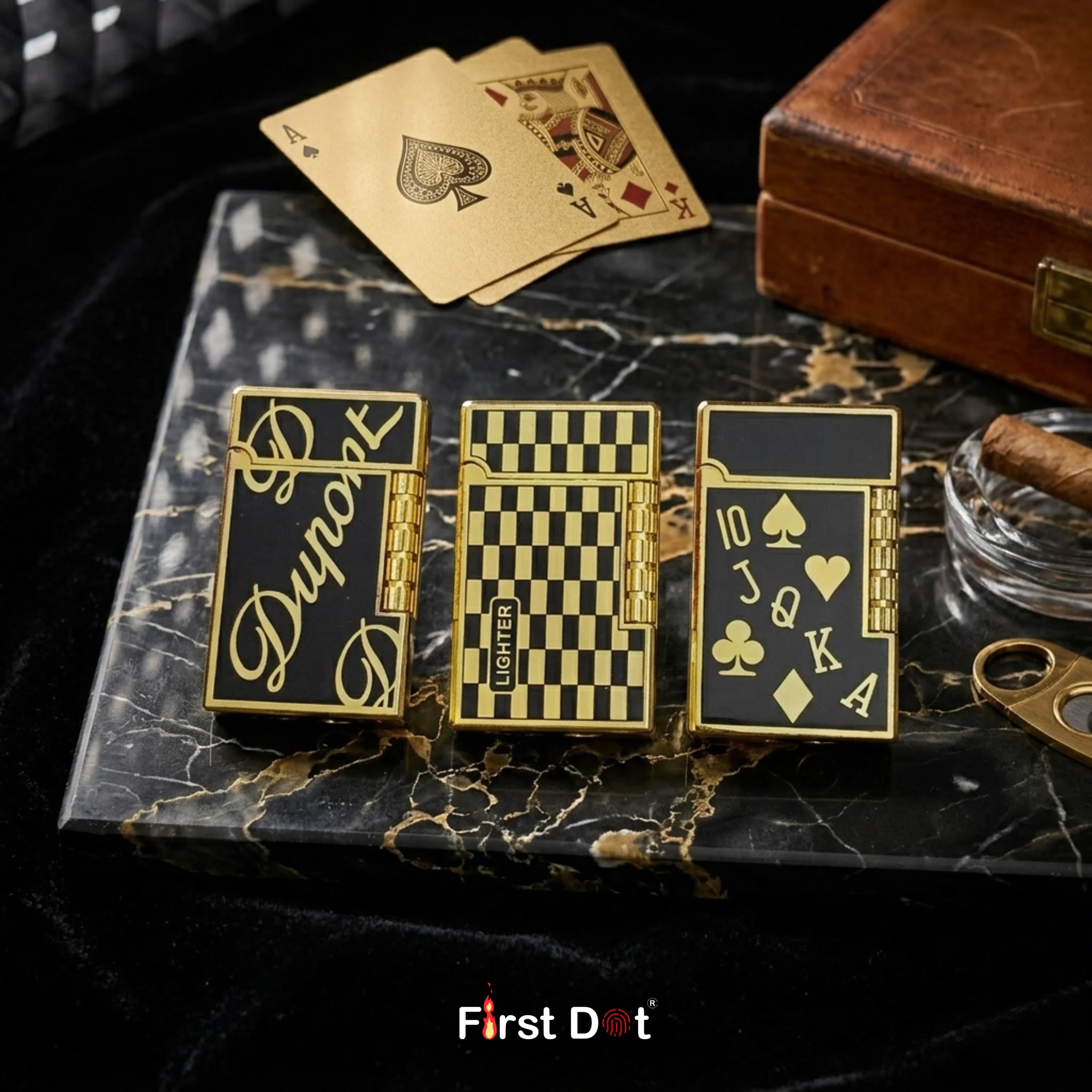Sliding Flip Top Lighter – Side Roller Cigarette Lighter