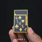 Sliding Flip Top Lighter – Side Roller Cigarette Lighter