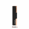 Black and rose gold lighter with 'hengda' branding on a white background