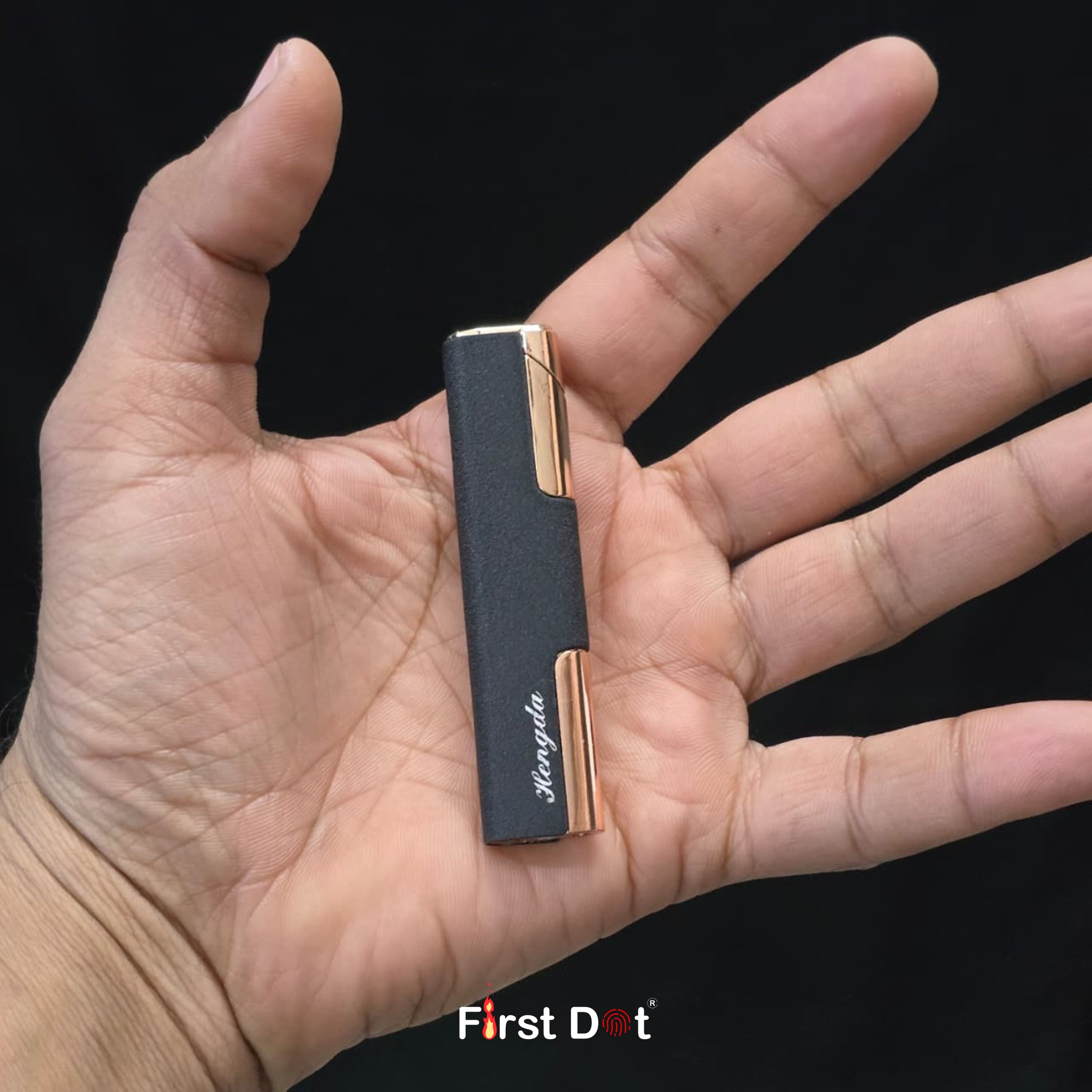 Slim Black Metal Edition - Jet Flame Lighter