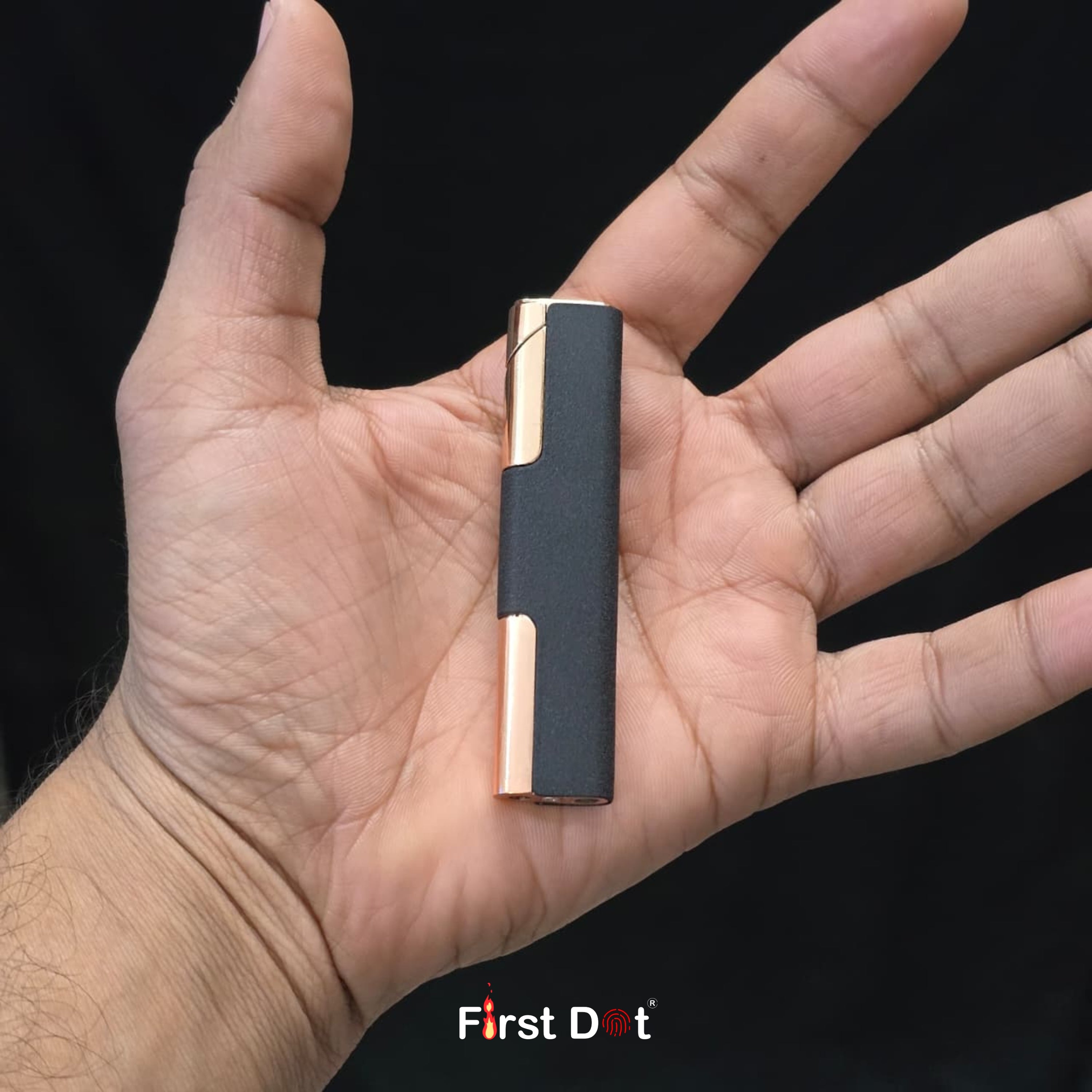 Slim Black Metal Edition - Jet Flame Lighter