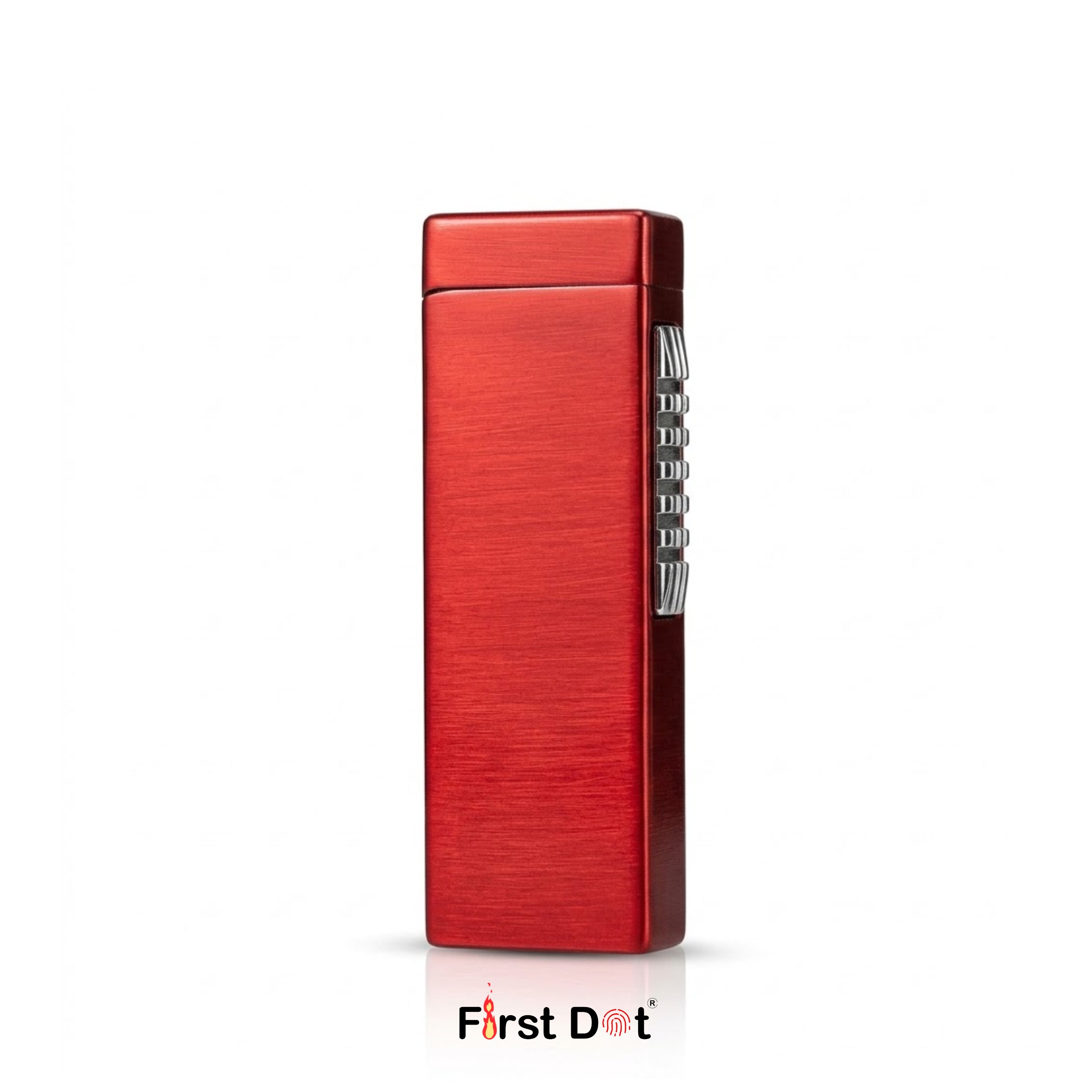 Slim Glossy Red Cigarette Lighter (Executive Series)