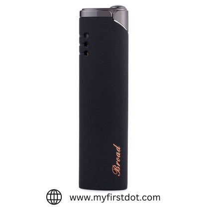 Slim & Sleek Jet Flame Premium Refillable Cigarette Lighter – Perfect for Gifting | First Dot