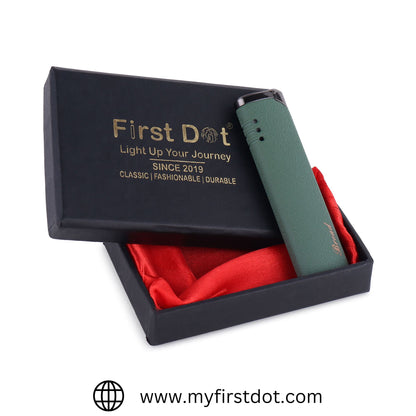 Slim & Sleek Jet Flame Premium Refillable Cigarette Lighter – Perfect for Gifting | First Dot