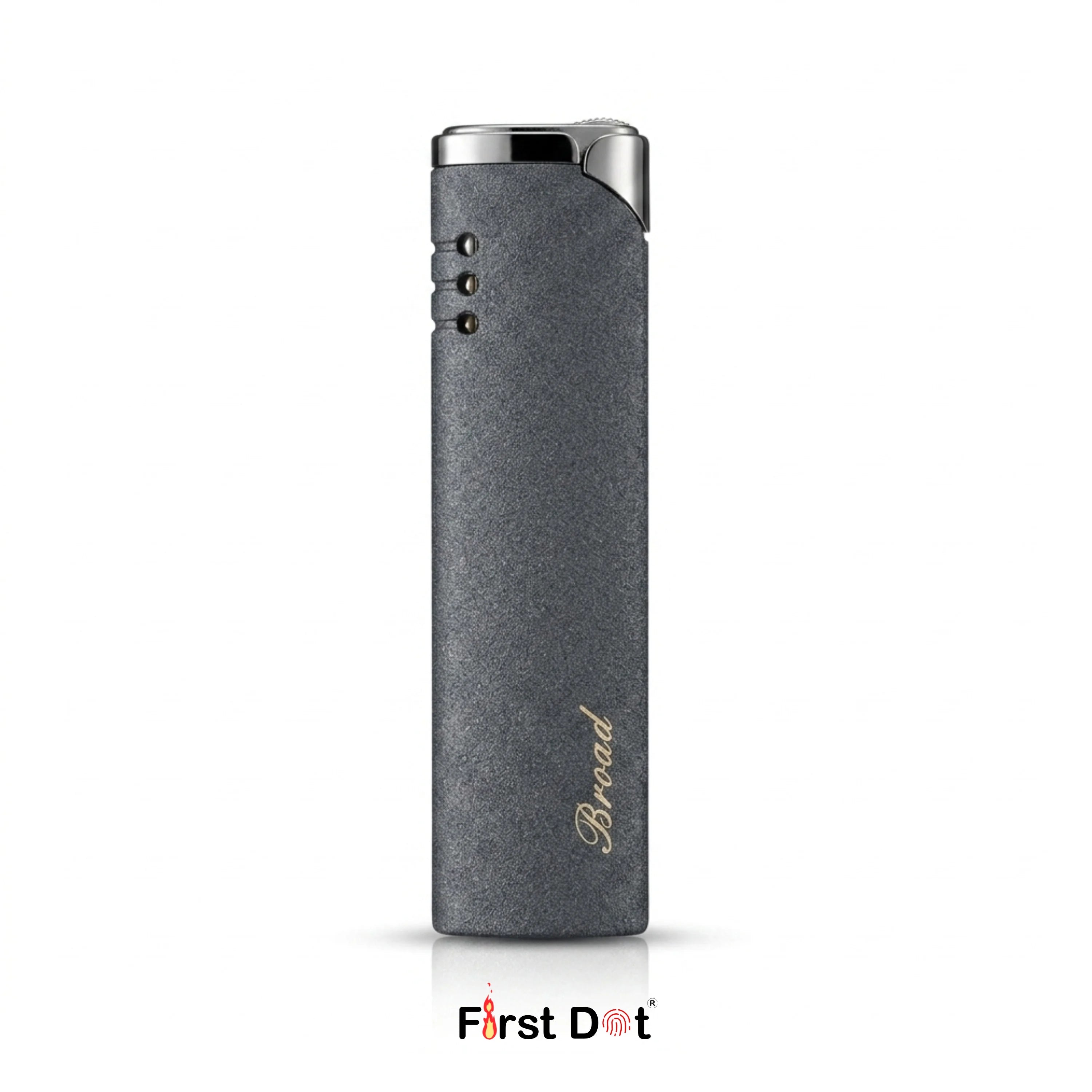 First Dot Matte Slim & Sleek Jet Flame Cigarette Lighter