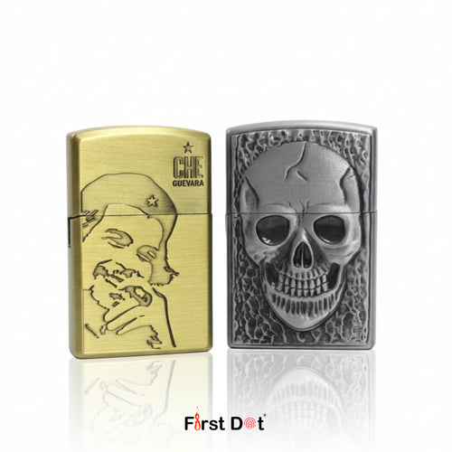 (Pack of 2) Classic Cigarette Lighter Combo | First Dot