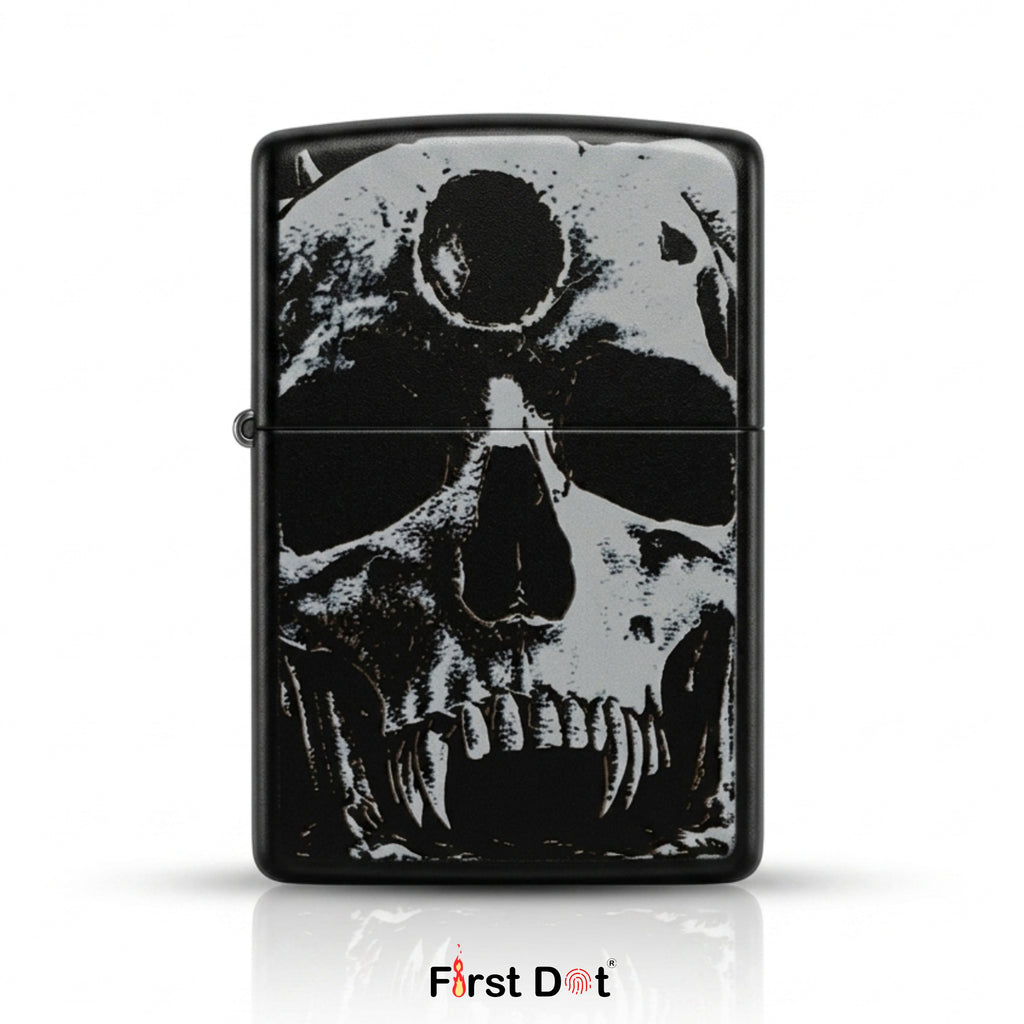 First Dot Nocturnal Gothic Windproof Cigarette Lighter