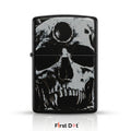 First Dot Nocturnal Gothic Windproof Cigarette Lighter