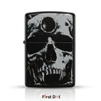 First Dot Nocturnal Gothic Windproof Cigarette Lighter