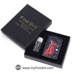 First Dot Cosmic Astronaut Windproof Cigarette Lighter
