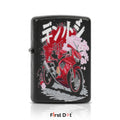 Sportbike Graphics Windproof Cigarette Lighter
