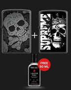 Street Graphic Cigarette Lighters Combo | Premium Box + Free 50ml Fuel