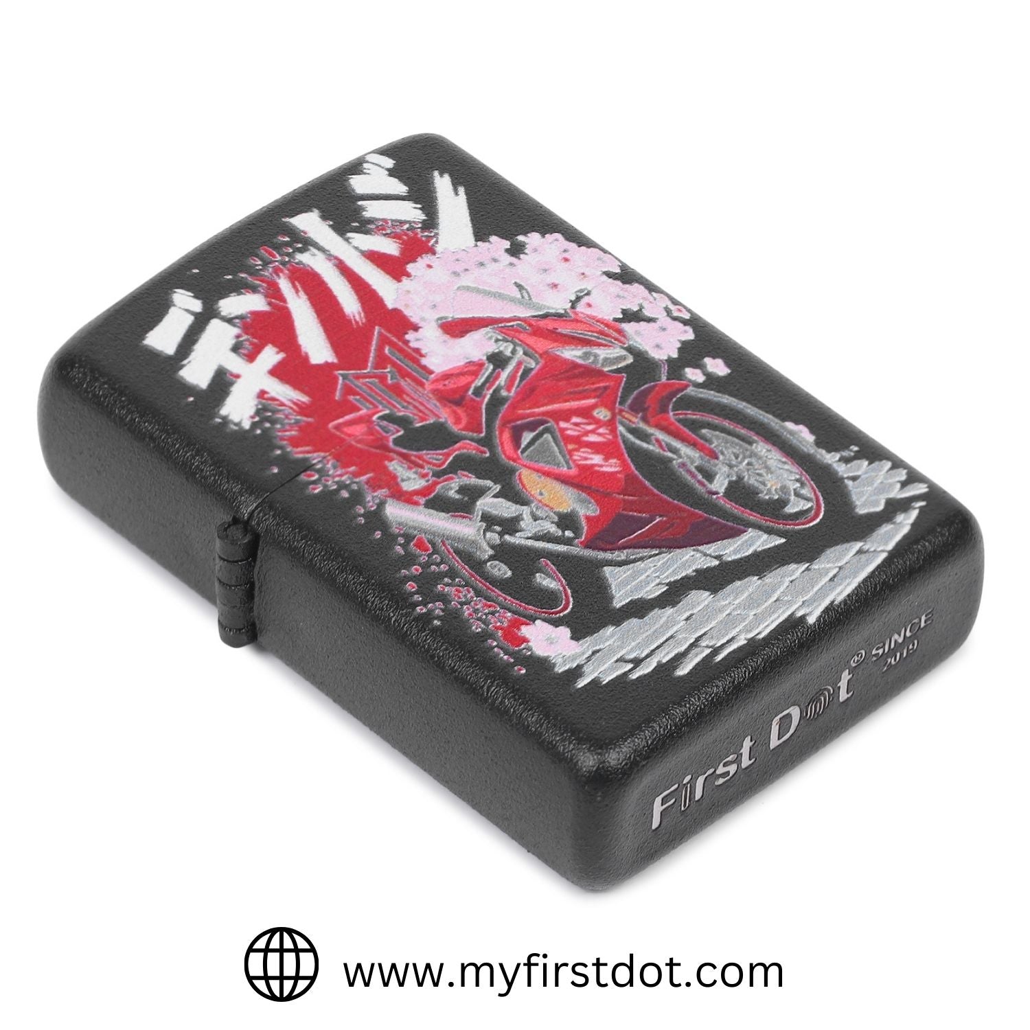 Sportbike Graphics Windproof Cigarette Lighter
