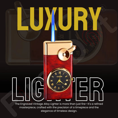 Swing Arm Luxury Retro Watch Lighter for Men - Brown